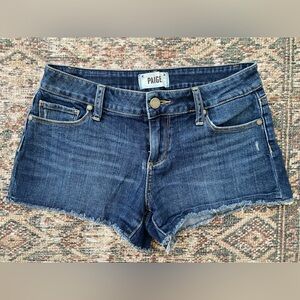 PAIGE Catalina Denim Shorts